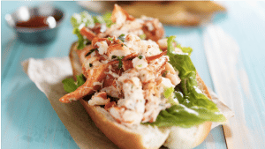 Lobster Roll on a